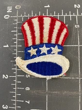 United States of America Flag Hat Uncle Sam Patch USA U.S.A. Patriotic July 4th