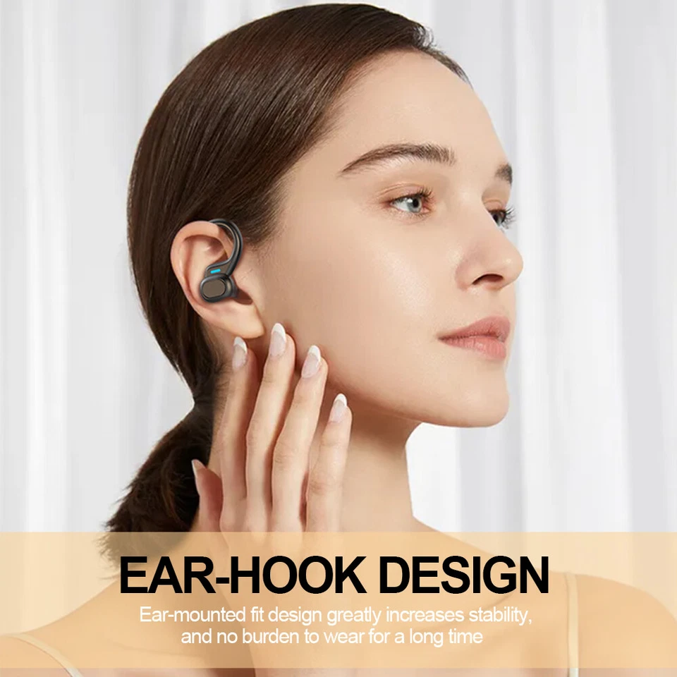 Kabellos Sport Bluetooth Kopfhörer, Open Ear Kopfhörer Bluetooth 5.3 Kopfhörer - Bild 2 von 4