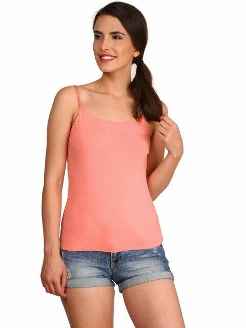 Camisola lisa Jockey para mujer adolescente TOP correa ajustable diaria extra femenina Foto 3 de 4
