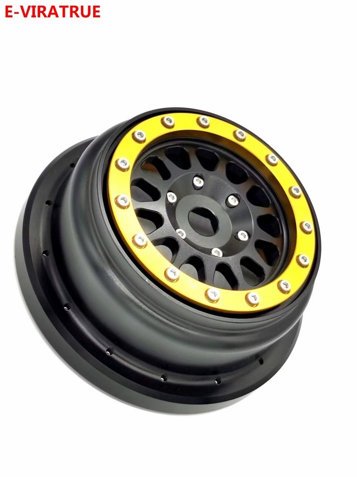 Ruote In Alluminio Da 2,2'' Per Axial RYFT RBX10 E Losi Hammer U4 1/10 - 4 Pezzi