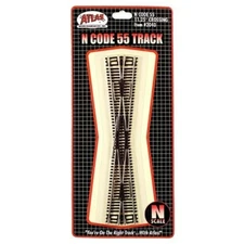 Atlas N Scale ~ New 2024 ~ Code 55 Track ~ 11.25 Degree Crossing ~ 2040