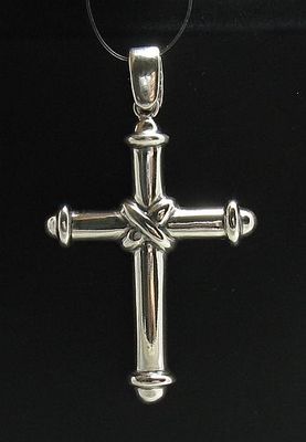 Sterling Silver Pendant Stamped Genuine Solid 925 Cross Handmade ...