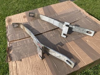 MGB Chrome Bumper Conversion Brackets Pair (rear)
