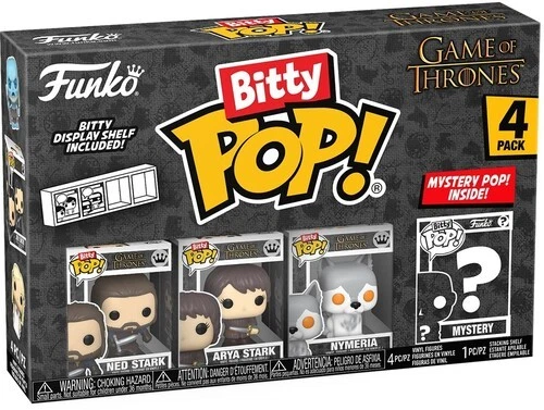 FUNKO Bitty POP!: Game of Thrones - Ned Stark 4-Pack [New Toy] Vinyl Figure, 4