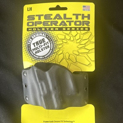 Phalanx Defense Systems Stealth Operator Holster, Left Hand OWB Black (H60092)