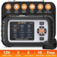 ANCEL Scan Tool ABS Bleeding SRS Engine OBD2 Code Reader Car Diagnostic Scanner