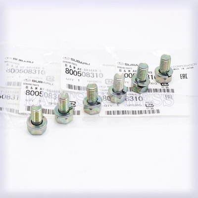 #ad GENUINE SUBARU LEGACY FORESTER IMPREZA WRX CLUTCH PRESSURE PLATE BOLT SET OF 6 $12.43