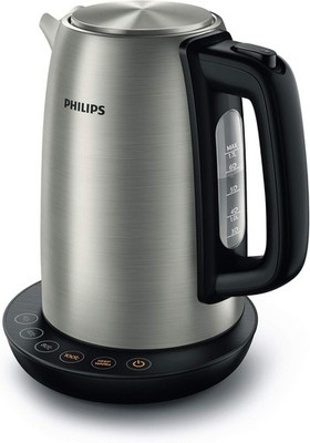 Philips HD9359/90 Wasserkocher aus Edelstahl 1,7 Liter, 120V, Küche (2200 Watt)