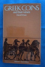Vintage 1979 Greek Coins and Their Values by David Sear Vol. 2 , Exellent Cond