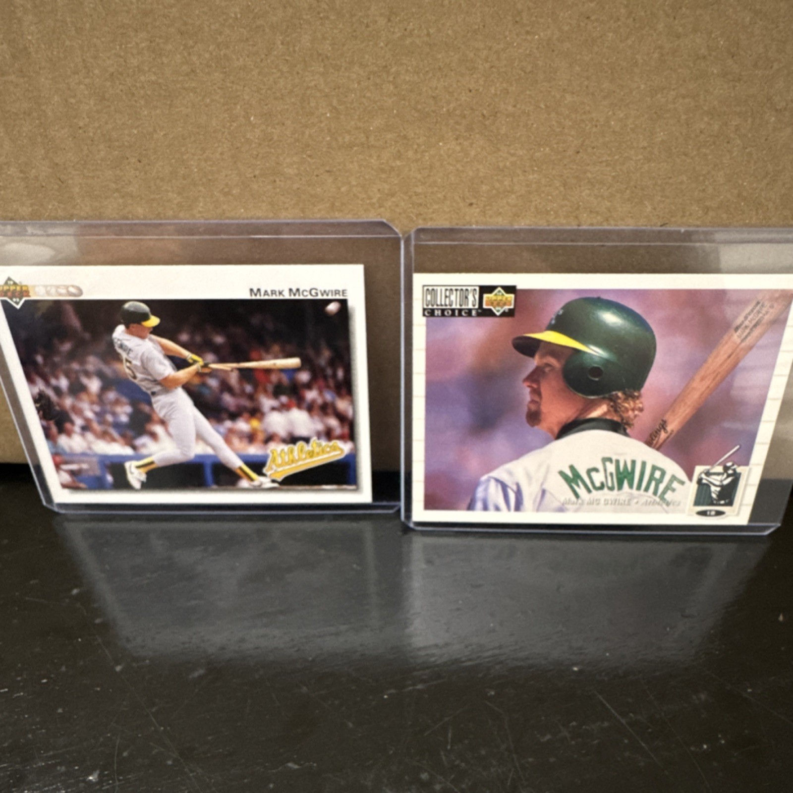 Upper Deck Mark McGwire Athletics Card Lot 1992 Collector's Choice