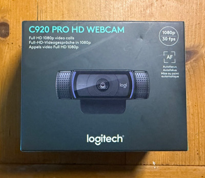Logitech C920 Pro HD-Webcam - unbenutzt - OVP