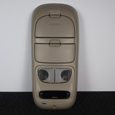 1999-2003 Dodge Dakota Durango Overhead Console Dome Light Compartment Oem Tan