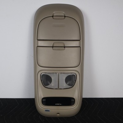 1999-2003 Dodge Dakota Durango Overhead Console Dome Light Compartment OEM Tan