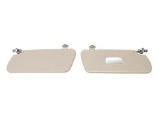 Sunvisors (Pair) With Clips Fits For Mercedes 230 SL 1963-1971 W113 Pagoda Ivory