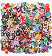 Lot of 30/50/100pcs Random Cool PVC Cartoon Shoe Charms Decoration Accessories