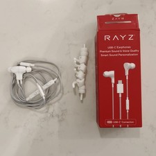 Pioneer RAYZ USBC Earphones with Microphone White