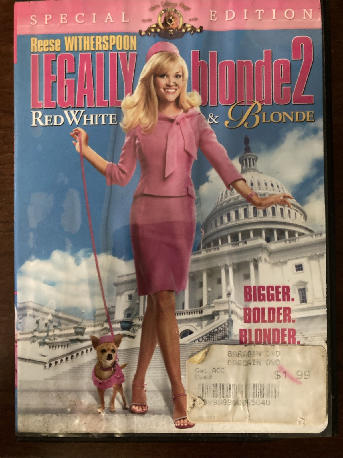 Legally Blonde 2: Red, White and Blonde (DVD, 2003)