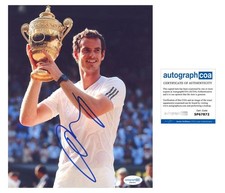 Andy Murray AUTOGRAPH Signed Wimbledon Tennis Champion 8x10 Photo ACOA