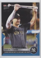2022 Topps Now Blue 16/49 Giancarlo Stanton #575 04br