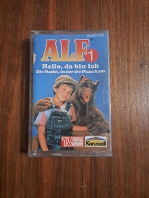 Hörspiel Kassette - Alf Folge 1 - Hallo, da bin ich + Die Nacht, in der die P...
