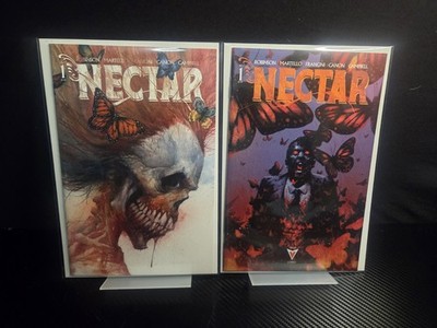 NECTAR #1 1:10 1:20 RATIO VARIANT 1ST PRINT 2 BOOK SET VAULT COMICS 2026