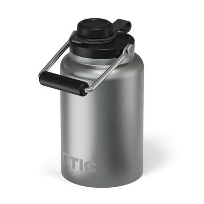RTIC Half Gallon Outback Jug, Stainless Steel, Ceramic Lined Insulated Water ...