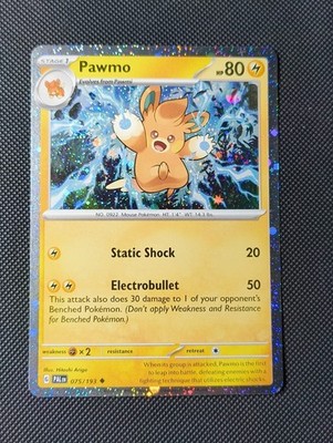 075/193 PAWMO - PALDEA EVOLVED - PROMO - COSMO FOIL - ENGLISCH - NEAR MINT