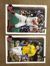 Marcelo Mayer Lot RC 2025 Topps Update Series Cards Red Sox