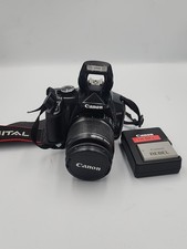 Canon EOS Rebel XSi DS126181 Digital SLR Camera w/ AF 28-80mm Lens Works Great