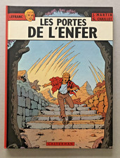 Les Aventures de Lefranc T.5 Les Portes de L'Enfer EO 1978 Martin & Chaillet TBE