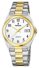 Festina Men's | White Dial | Two Tone Bracelet F20554/1 Watch