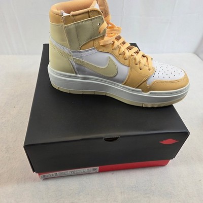 Nike WMNS Air Jordan 1 Elevate High Women's Celestial Gold Size 12 sh3