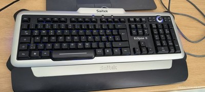 Tastatur  Saitek E Clipse II Keyboard Mit Licht
