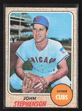 1968 Topps #83 John Stephenson - EX/EX+ Set Break!