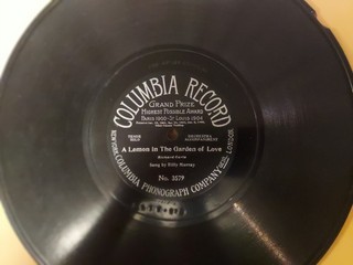 1906 COLUMBIA 1 Sided 78/BILLY MURRAY..Vocal w. Orch.