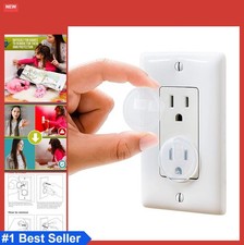 Clear Outlet Covers 32 Pack Baby Safety Plug Protectors Child Proof Home