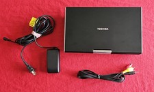 Toshiba SD-P91SKN 9" Portable DVD Player Swivel Screen W/ Charger Tested