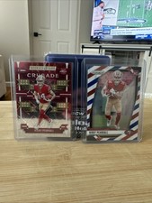 2024 Panini Prizm - Ricky Pearsall #383 Red White & Blue Prizm And Red Crusade