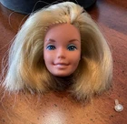 Vintage 1976 Early SUPERSTAR Barbie Doll Blonde Hair - HEAD Replacement Only