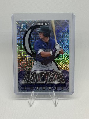 2026 Bowman Chrome Mojo Refractor - Ethan Holliday Mega Futures MF-17 - Rockies 