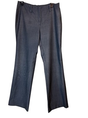 Express Trousers Women Size 7/8  Dark Gray Professional Preppy Editor Officewear