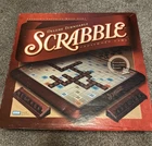 Hasbro Scrabble Deluxe Turntable Edition Board Game 2001 Vintage, Complete Set