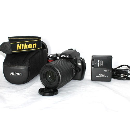 With Vibration  Nikon D60 DSLR Lens Set with Charger Digital Camera