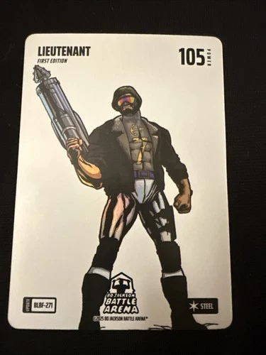 Bo Jackson Battle Arena Update Blizzard Steel #BLBF-271 Lieutenant