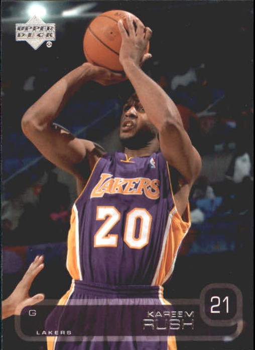 2002-03 Upper Deck #283 Kareem Rush - BSK