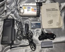 SONY DCR-TRV9 MINI DV HANDYCAM 12X OPTICAL VIDEO CAMERA CAMCORDER WORKS 39