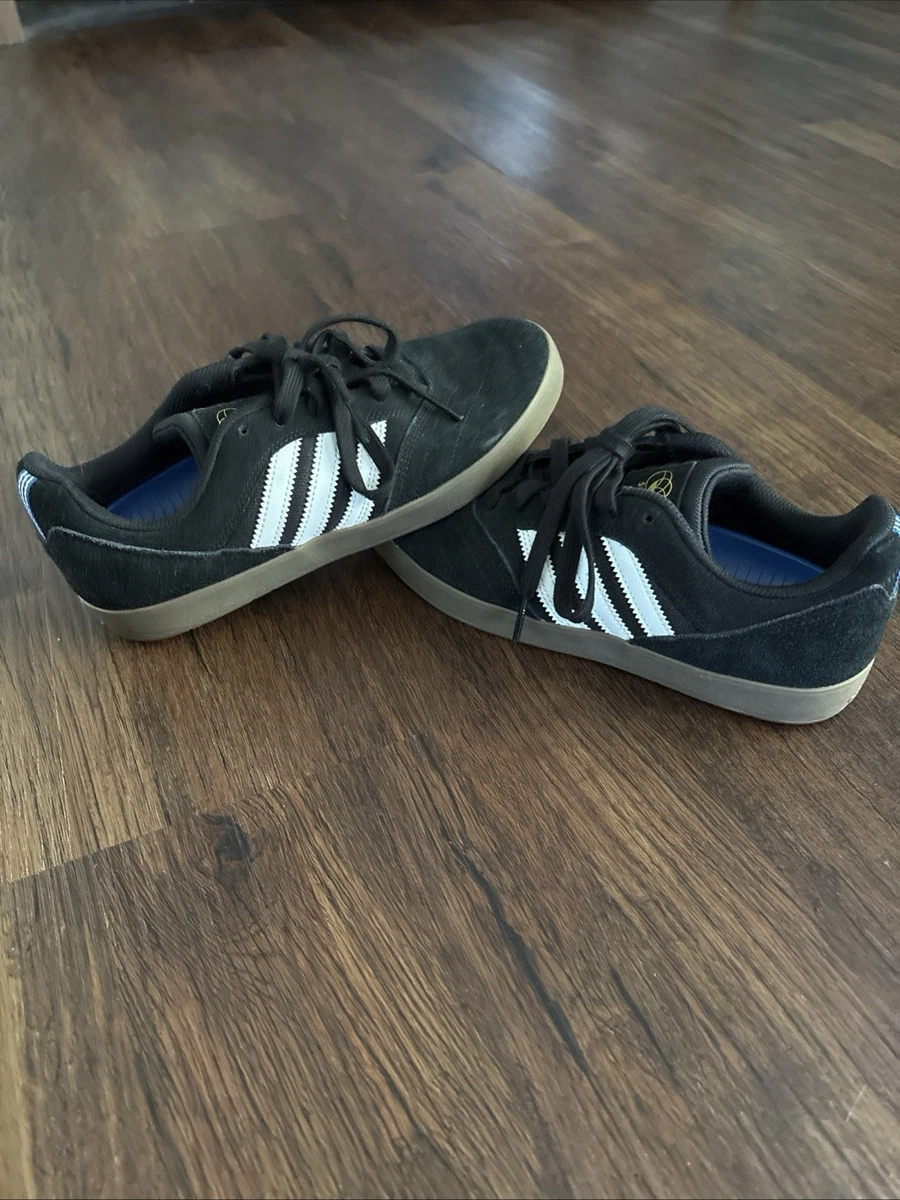 adidas gazelle silver green womens adidas Suciu ADV II Shoes Core Black / FTWR White / Gum5 from Slam City  Skates London UK main image 0