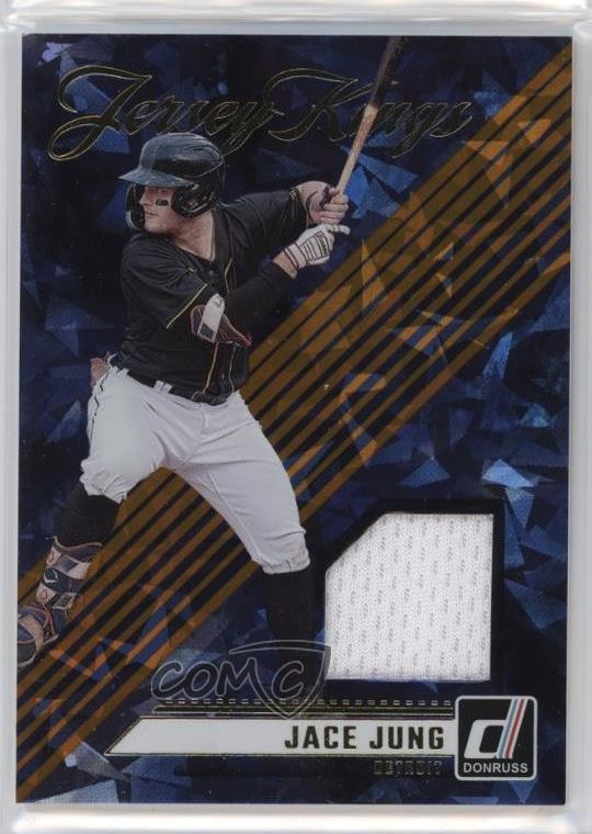 2024 Panini Donruss Jersey Kings Orange Ice Jace Jung #JK-JJ 0wn0