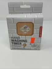 NIB Kikkerland Hand Washing Timer Music Box P...