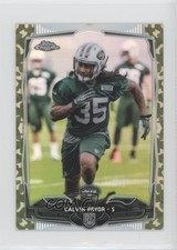 2014 Topps Chrome Mini Camo Refractor 58/99 Calvin Pryor #157 3n1